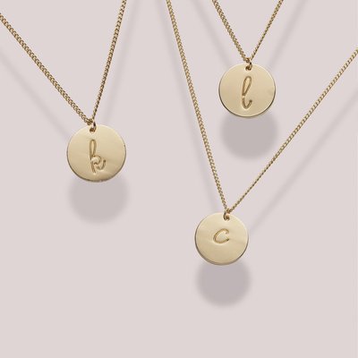 Collier initiale M DRAEGER PARIS