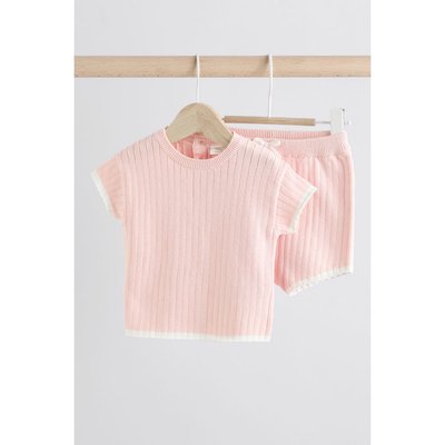 Haut et short bébé en maille ensemble NEXT