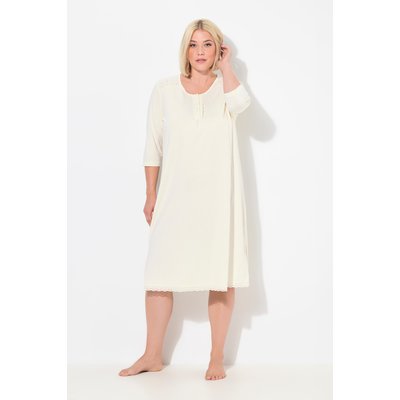Chemise de nuit à col rond et manches 3/4 ULLA POPKEN