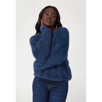 Pull-Over Col V Duveteux GUESS