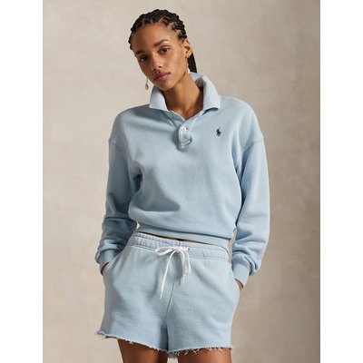 Свитшот с воротником поло и длинными рукавами POLO RALPH LAUREN