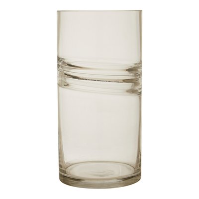 30cm Clear Glass Vase SO'HOME