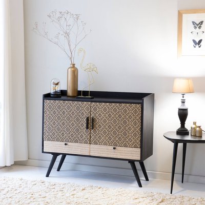 Petit buffet en bois de manguier  CAPRI MADE IN MEUBLES 