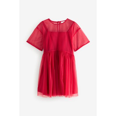 Robe en maille manches courtes NEXT