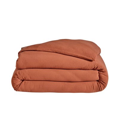 Housse de couette gaze de coton - COSY BLANC DES VOSGES