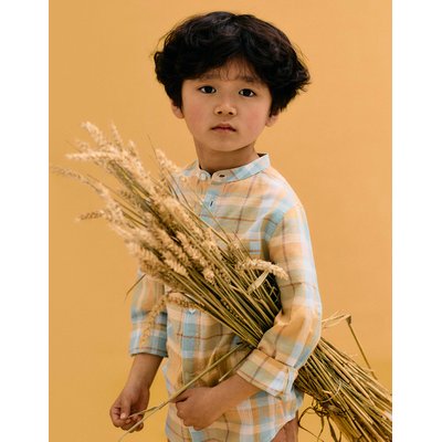 Chemise en Coton à Carreaux Brothers & Sisters ZIPPY