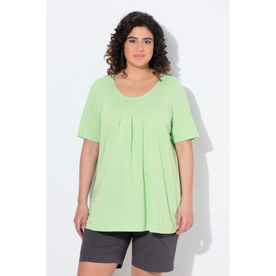 T-shirt en modal. Plis fantaisie ULLA POPKEN