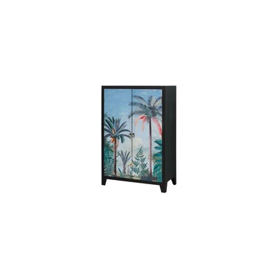 Armoire en bois multicolore CALYPSO CHEHOMA