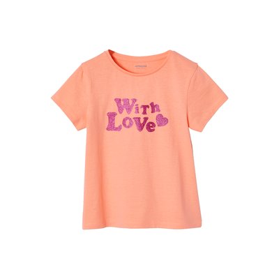 T-shirt Basics motif placé manches courtes VERTBAUDET