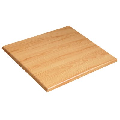 Plateau de table carré stratifié 60 x 60 cm, HAUSSMANN OVIALA