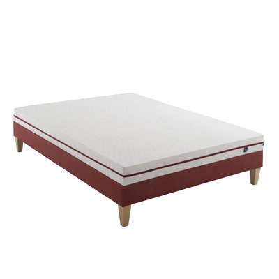 Ensemble matelas 100% latex, sommier et pieds Crépuscule 200 SOMEO