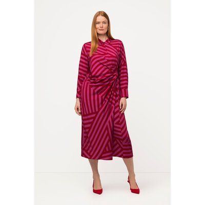 Robe maxi à col chemise et manches longues ULLA POPKEN
