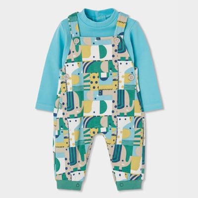 Ensemble bébé garçon maille imprimé animaux BOBOLI