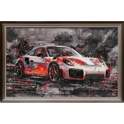 Tableau cadre en bois RACING NOVATREND