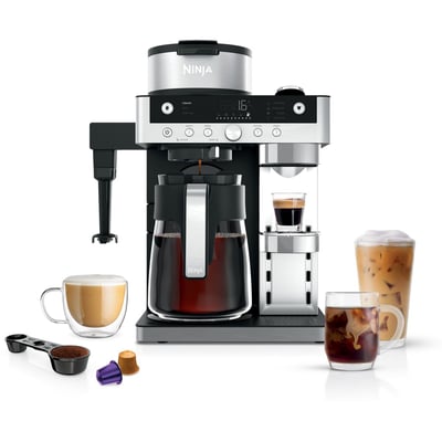 Cafetière filtre et capsules avec mousseur intégré CFN803EU NINJA