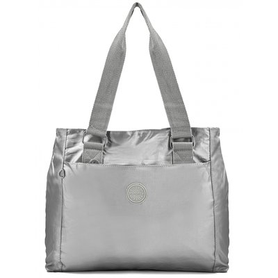 Sac à main cabas anses longues BLEU CERISE