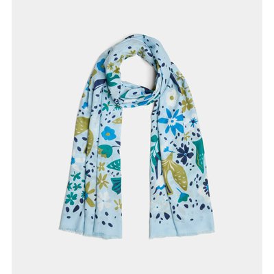 Etole Ondine Motif Faune Et Flore En Coton Mélangé GALERIES LAFAYETTE