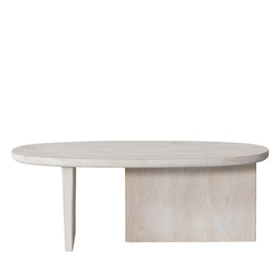Table basse ovale en bois 110x60cm - Seam BEPUREHOME
