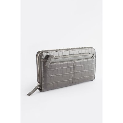 Porte-cartes effet croco coupe classique NEXT