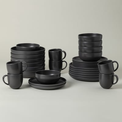 Set Table 30 Pièces avec Tasse Pacifica by Casafina COSTA NOVA
