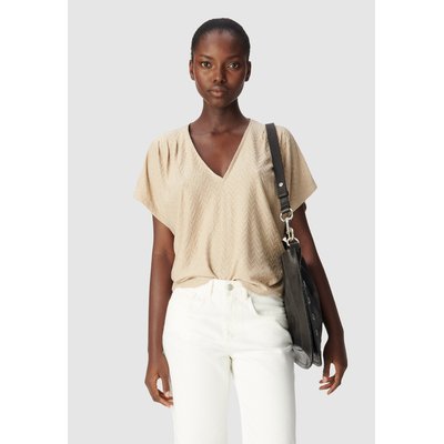 Tee-shirt loose uni col V IKKS