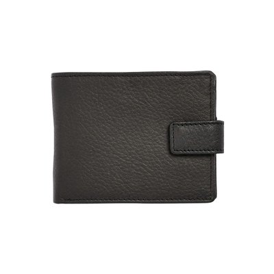 Portefeuille en cuir grand format couleur uni NEXT