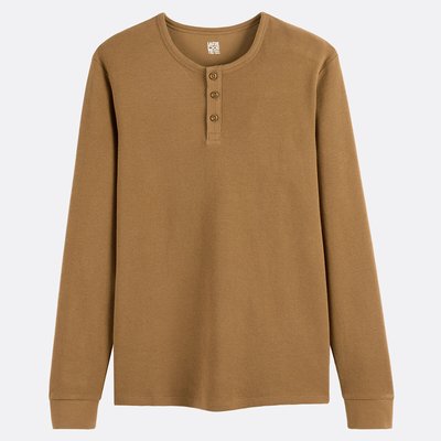 T-shirt scollo tunisino, maniche lunghe LA REDOUTE COLLECTIONS