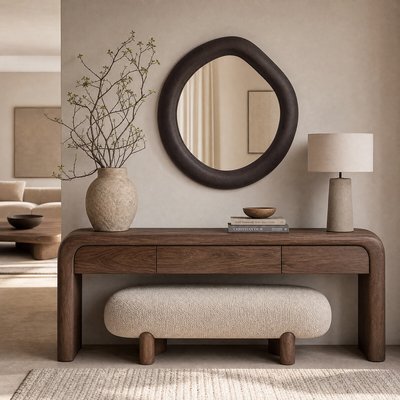 Зеркало с мягкой объемной рамой SO'HOME