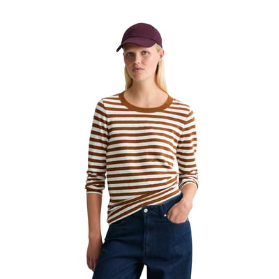 T-shirt long régulier en Heavy Slub Jersey MARC O’POLO DENIM