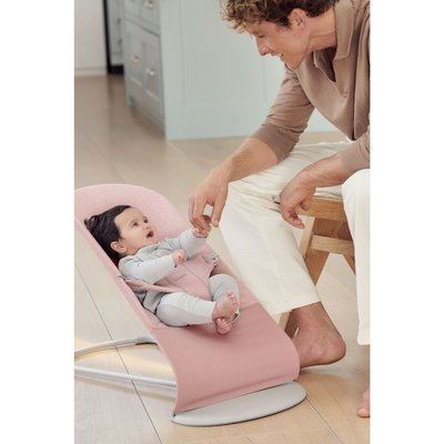 Transat bébé Bliss jersey 3D Rose clair BABYBJORN