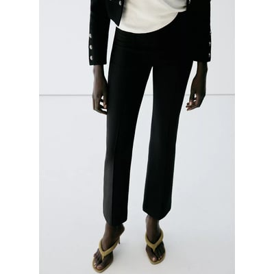 Pantalon droit détail coutures MANGO