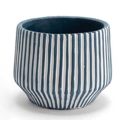 Cache pot à rayures   grand modèle AMADEUS