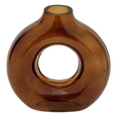 Vase rond en verre fumé CIRCLE ATMOSPHERA