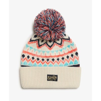Bonnet en maille à motifs SUPERDRY