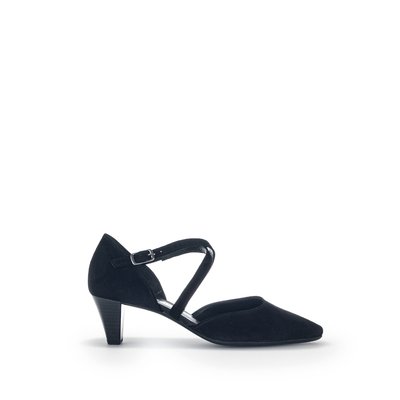 Escarpins nubuck noir La Redoute