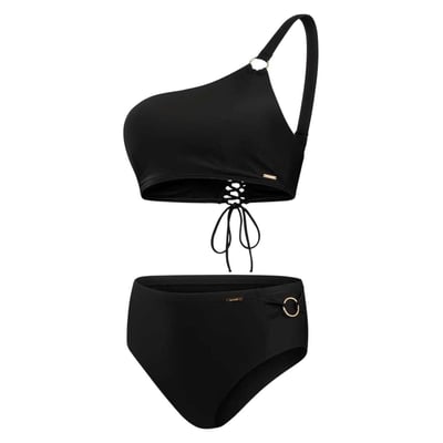 Ensemble de maillot de bain 2 pièces motif/style asymétrique SPEEDO