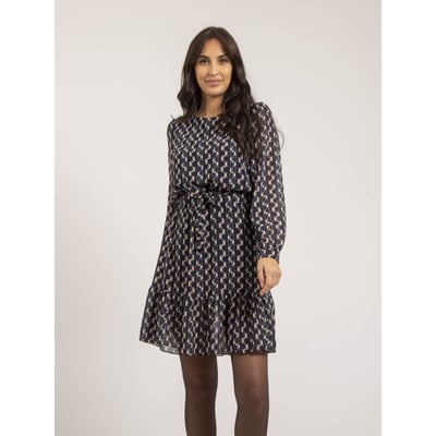 Robe Courte Motifs Ipertia DONA LISA