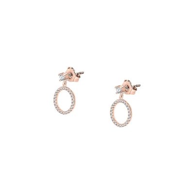 Boucles d'oreilles en argent 925 et oxyde de zirconium ARBELO