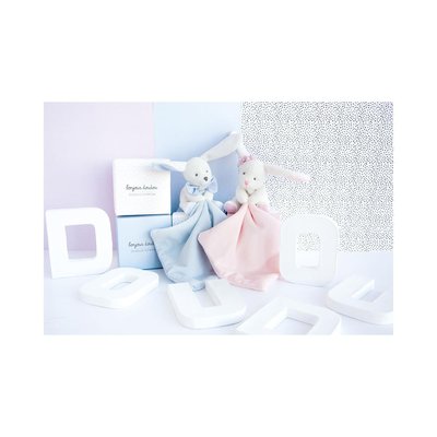 Doudou mouchoir boîte fleur DOUDOU ET COMPAGNIE