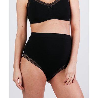 Maxi culotte de grossesse sans couture Milk blush CACHE COEUR