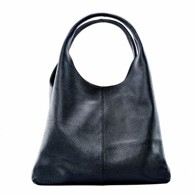 Sac à main en cuir grainé italien BOSTON OH MY BAG