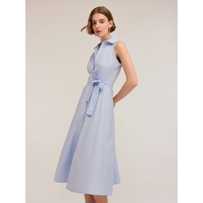 Robe CHEMISIER en coton à rayures MOTIVI