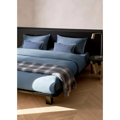 Housse de couette coton satin 600 fils lit 180/200 cm MANGO HOME