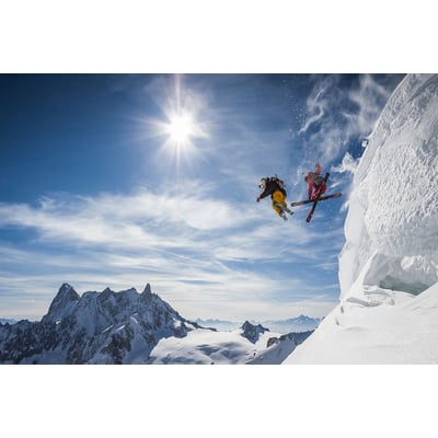 Tableau sport Jumping ski HEXOA
