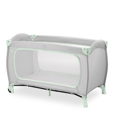 Lit parapluie 3 en 1 Sleep N Play Go Plus Dusty-Mint HAUCK