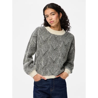 Pull col rond, manches ballon PIECES