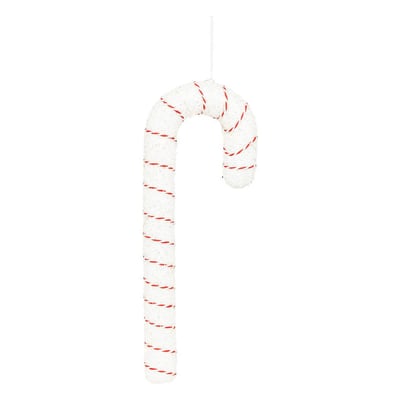 Décoration sucre d'orge H50 cm 20 LED blanc chaud à piles FEERIC LIGHTS & CHRISTMAS