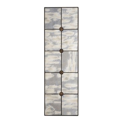 Miroir en fer BLANC D’IVOIRE