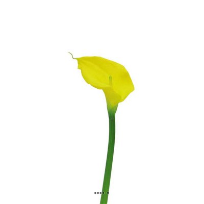 Arum calla artificiel, fleur toucher réel ARTIFICIELLES