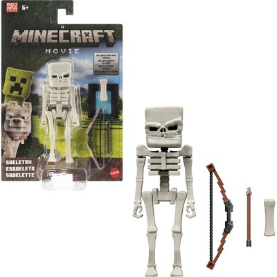 Minecraft "The Movie" - Squelette 10cm MATTEL